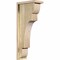 Ekena Millwork New Brighton Rough Sawn Corbel w/Backplate, Douglas Fir, 6"W x 12"D x 28"H COR06X12X28NEB01RDF - alternate 1
